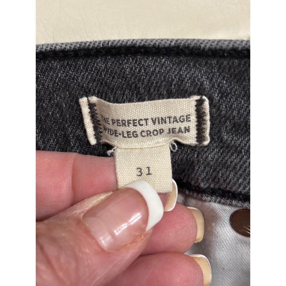 Madewell Gray Flare & Wide Leg Jeans - Picture 4 of 9